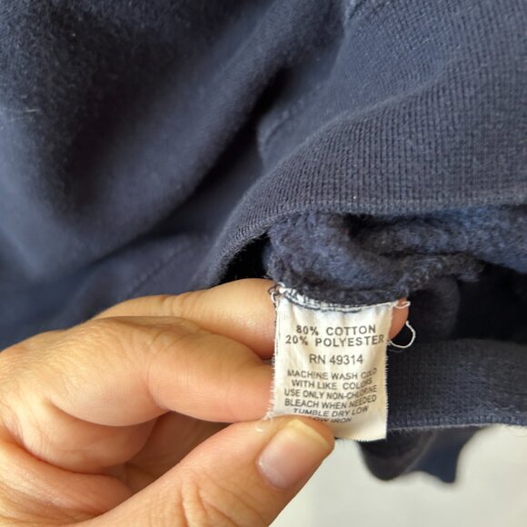 Kent State Sweatshirt Womens Large Blue Crewneck Oversized Cozy Academia VTG - Picture 3 of 4